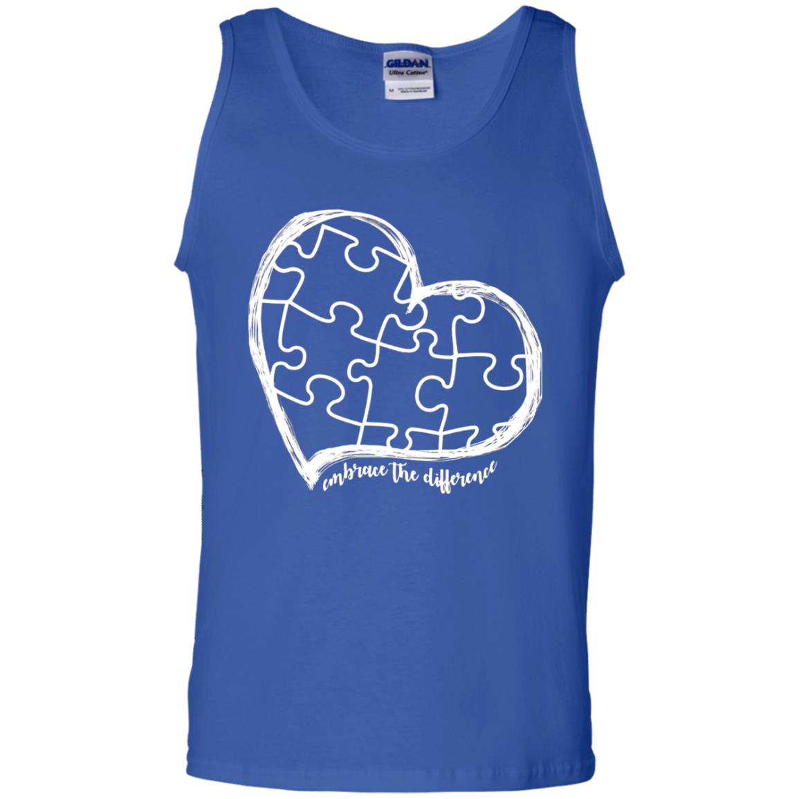 Autism Awareness Embrace Differences Shirt Royal