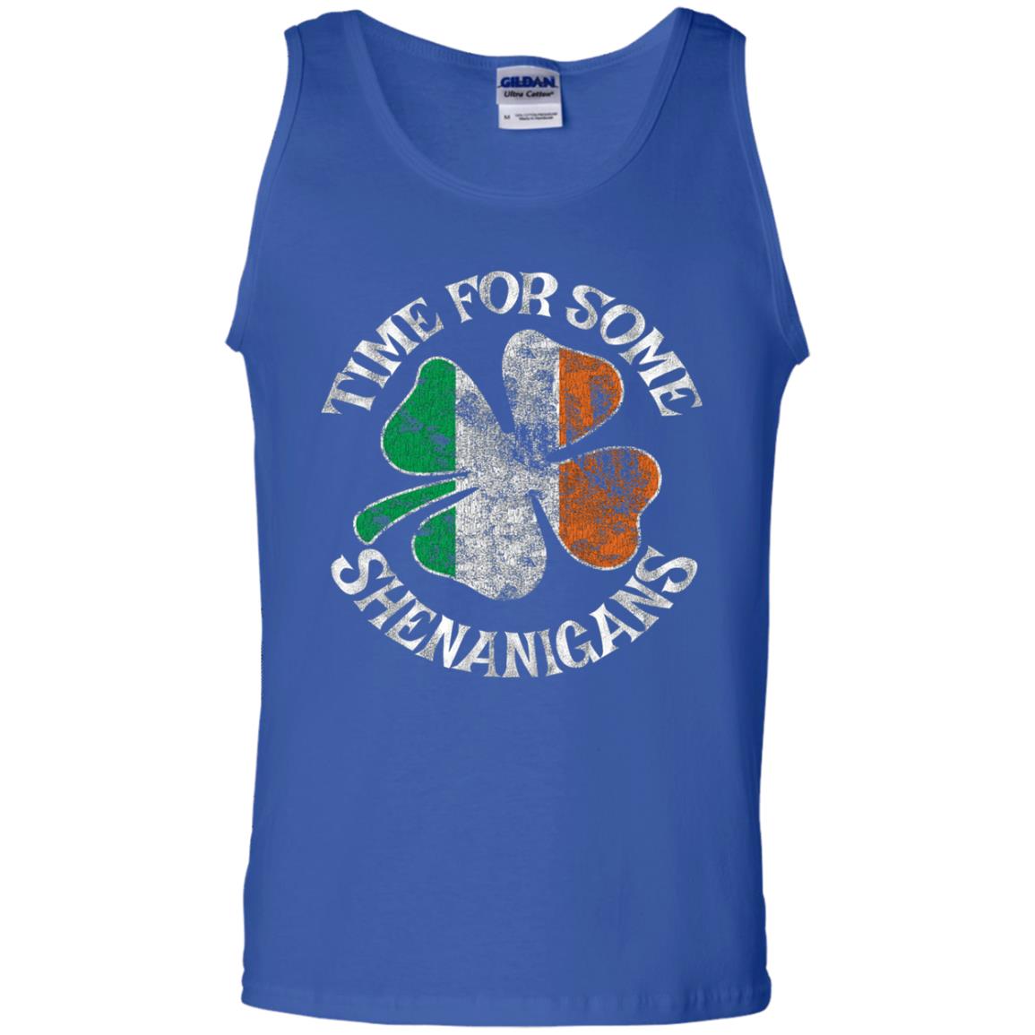 Time For Some Shenanigans St. Patrick_s Day T-shirt Royal