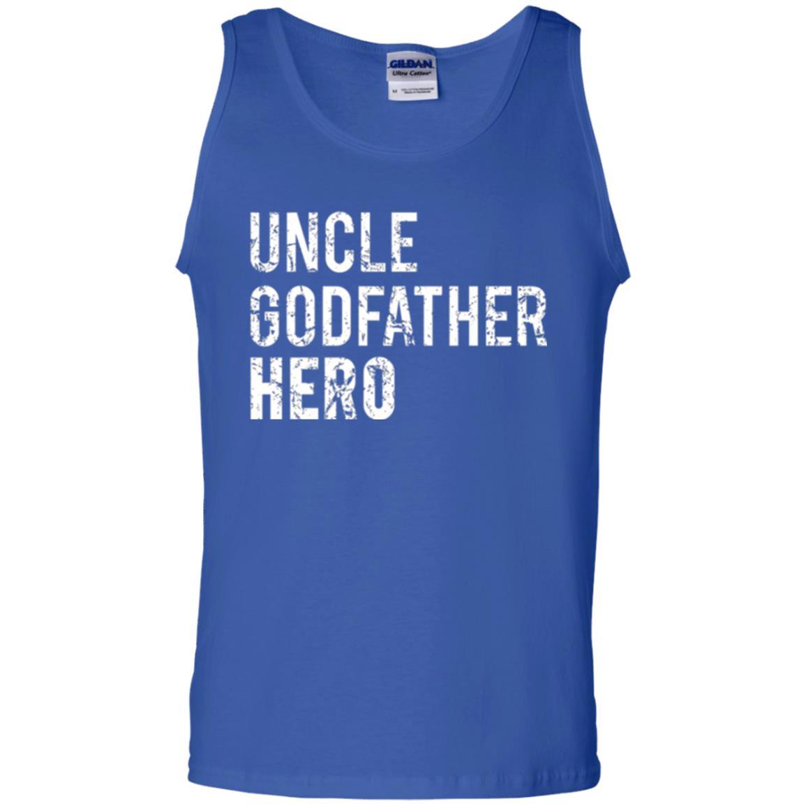 Family T-shirt Uncle Godfather Hero Royal