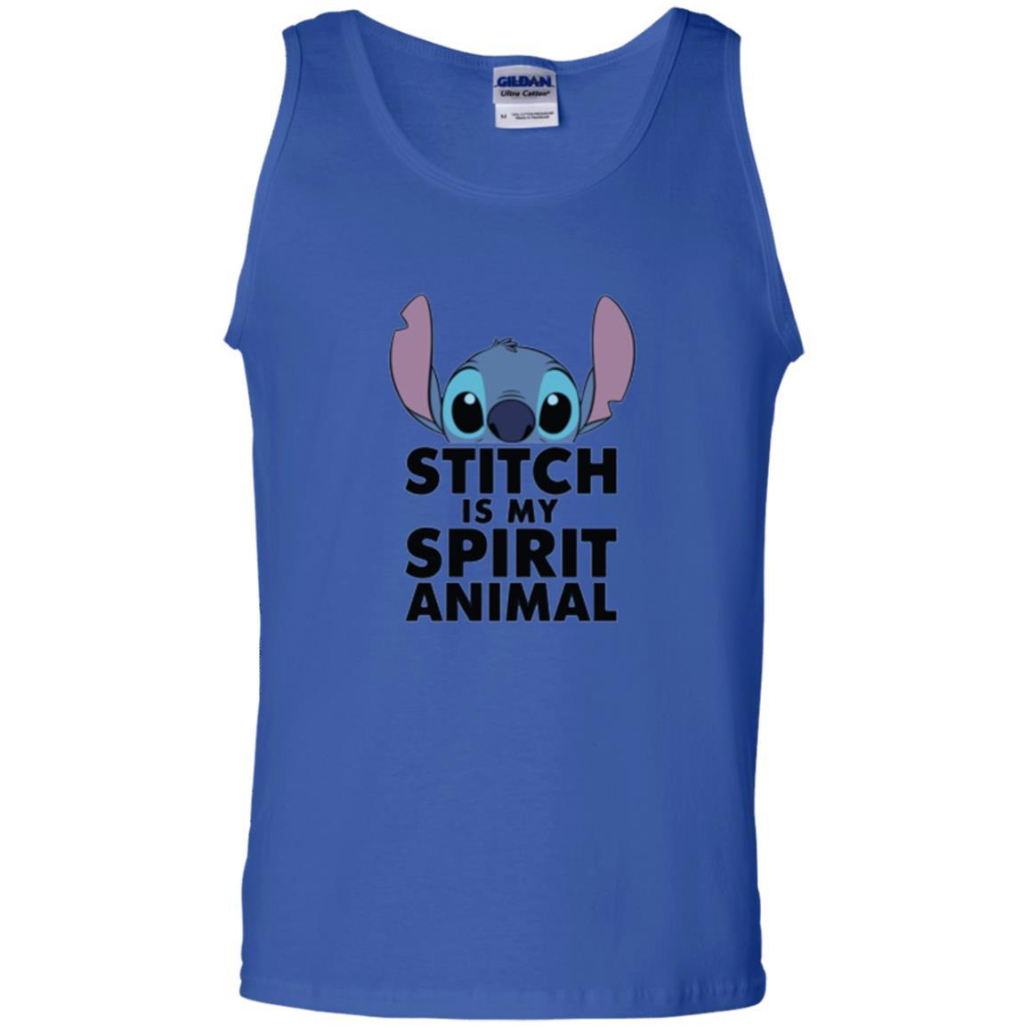 Disney Stitch Is My Spirit Animal T-shirt Royal