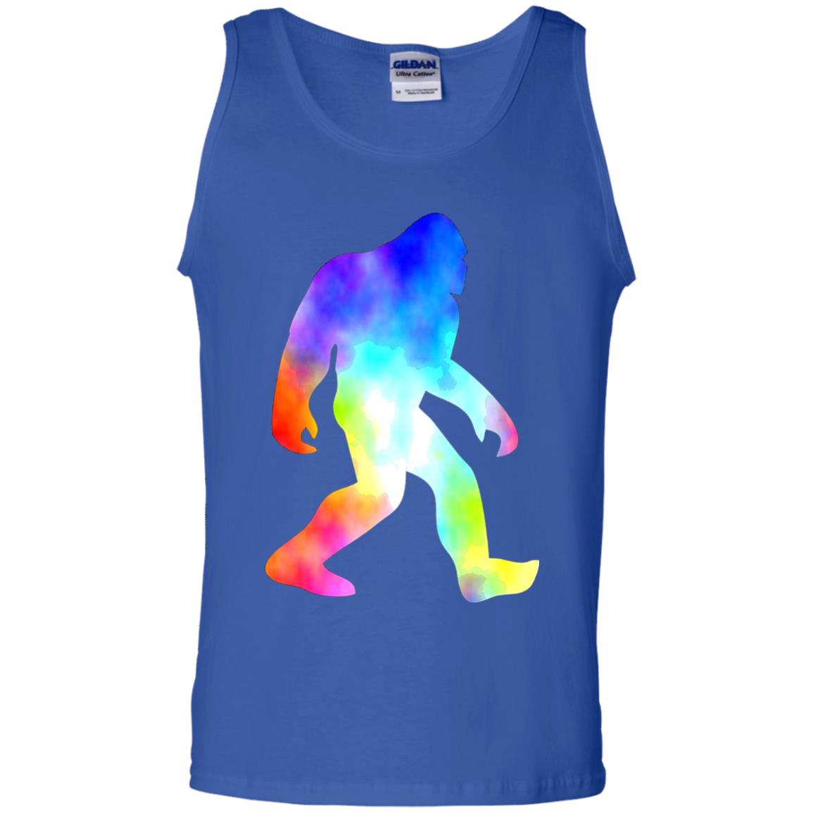 Bigfoot Sasquatch Neon T-shirt Royal