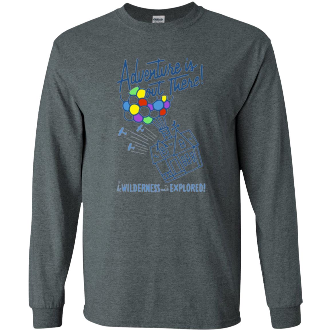 Adventure Is Out There T-shirt Dark Heather