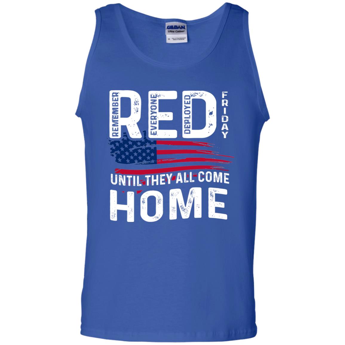 Nation Wear Red Day T-shirt Red Friday Until They All Come Home Royal