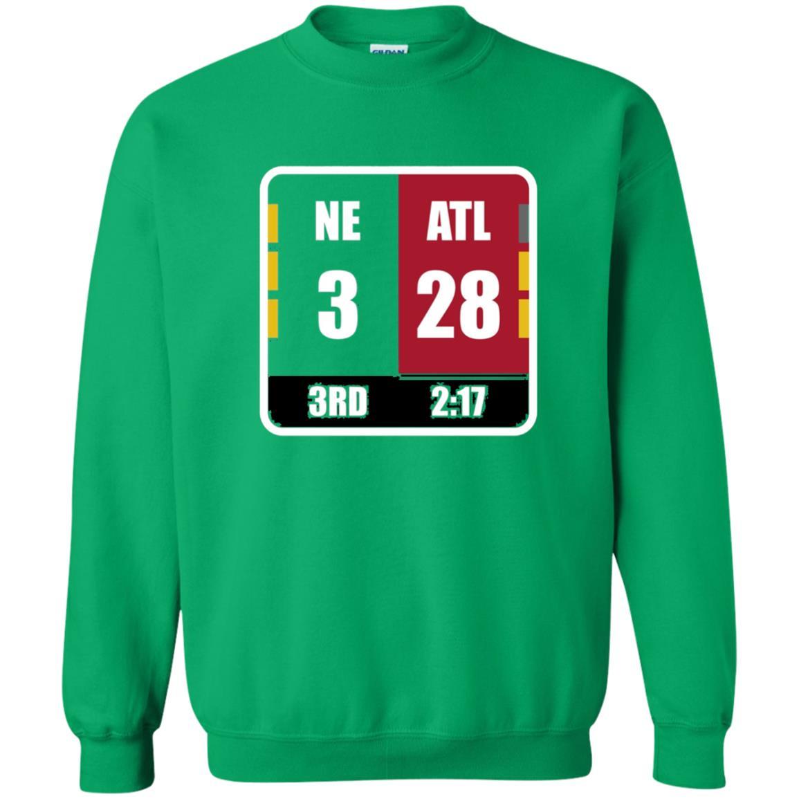 Ne 3 Atl 28 Final T-Shirt Amazing Comeback Ever Irish Green