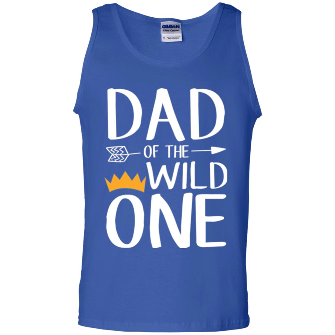 Dad Of The Wild One Daddy T-shirt Royal