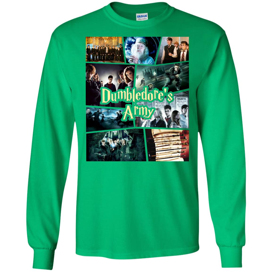 Dumbledore' S Army Gta Harry Potter Fan Shirt Irish Green