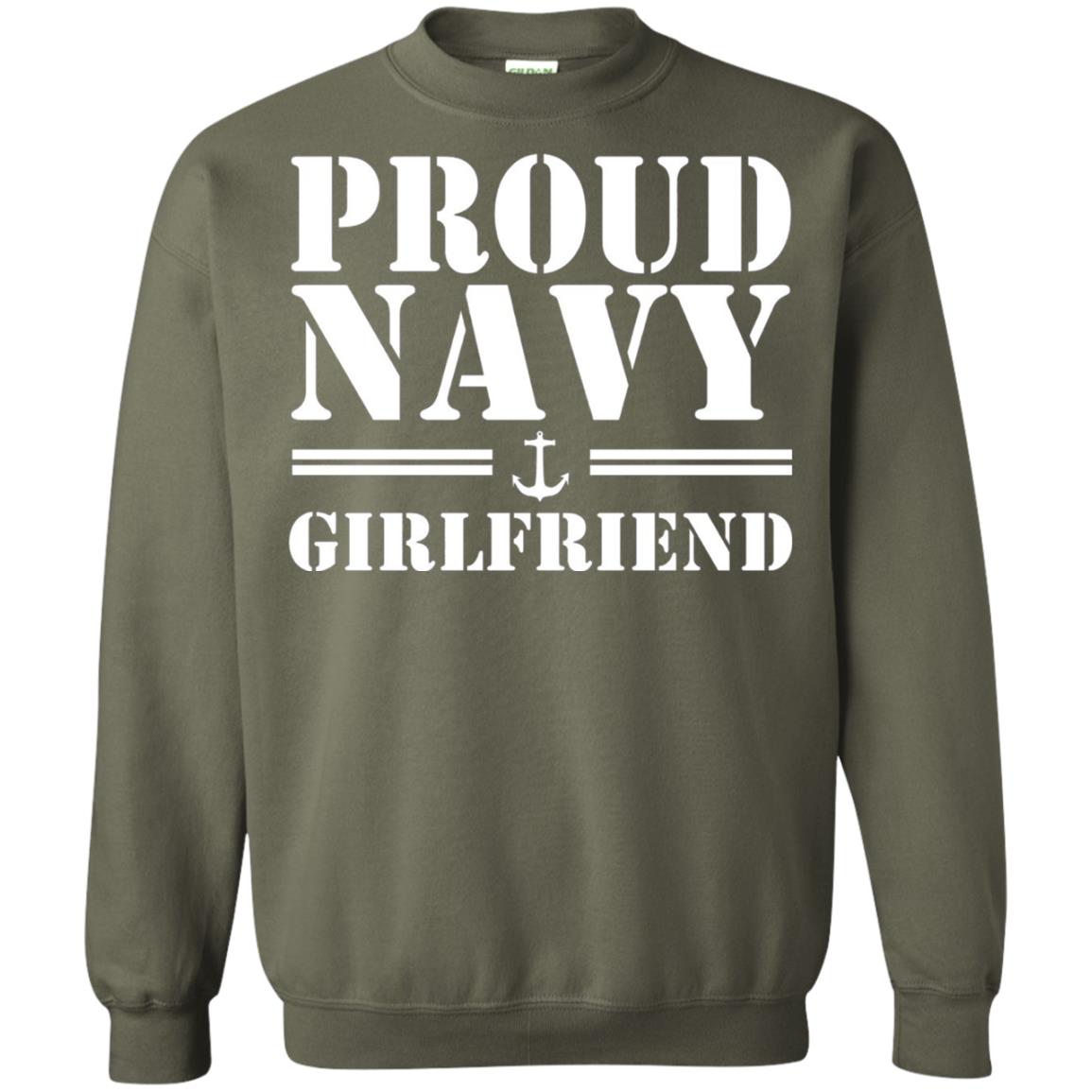 Pride U.s. Army Shirt Proud Navy Girlfriend Military Green