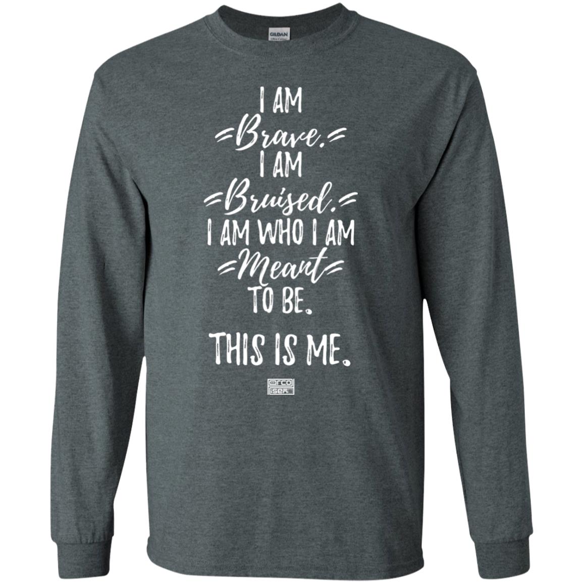 Brave This Is Me Proud Musical Theatre Performer T-shirt Dark Heather