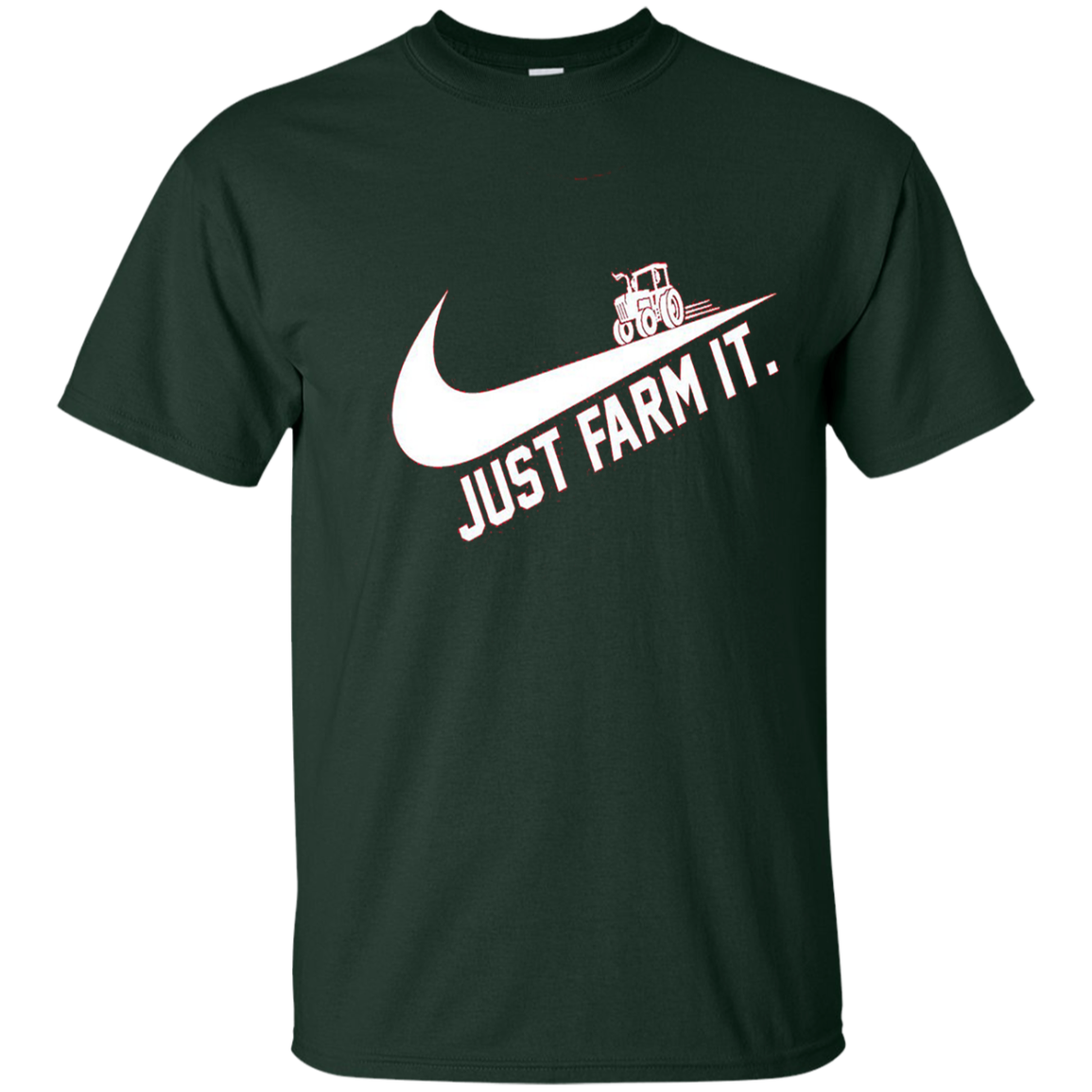Just Farm It T-shirt Forest Green