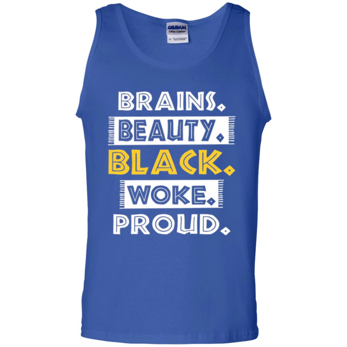 Educated Melanin T-shirt Brains Beauty Black Woke Proud Royal
