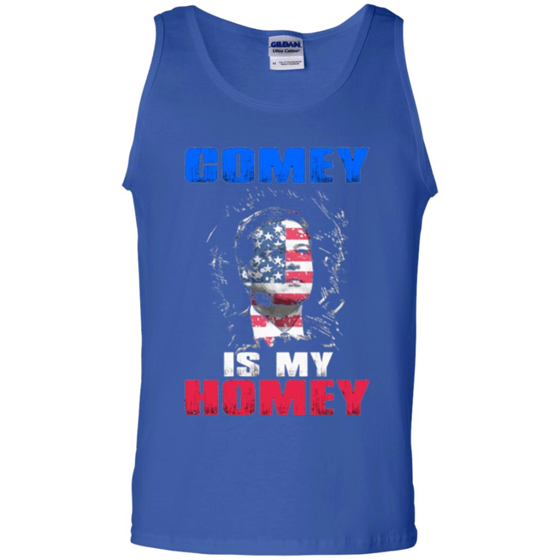 Fbi Director T-shirt Comey Is My Homey T-shirt Royal