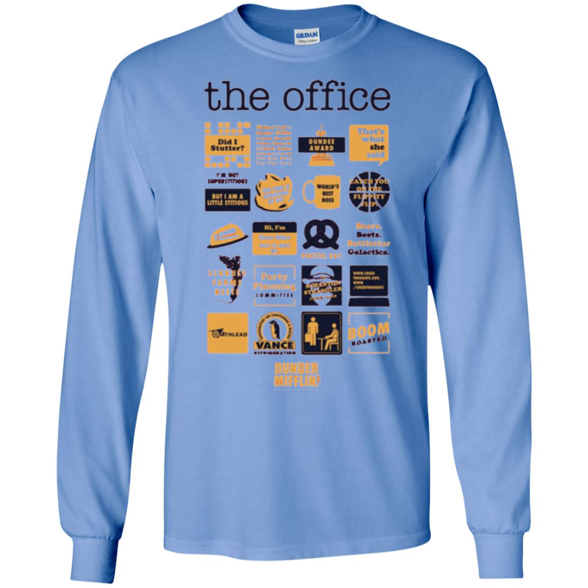 The Office T-shirt Carolina Blue
