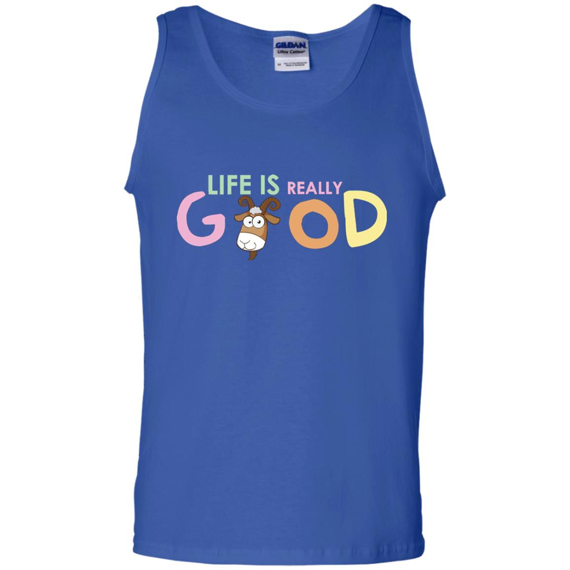 Life Is Really Good With My Cute Goat T-shirt Royal