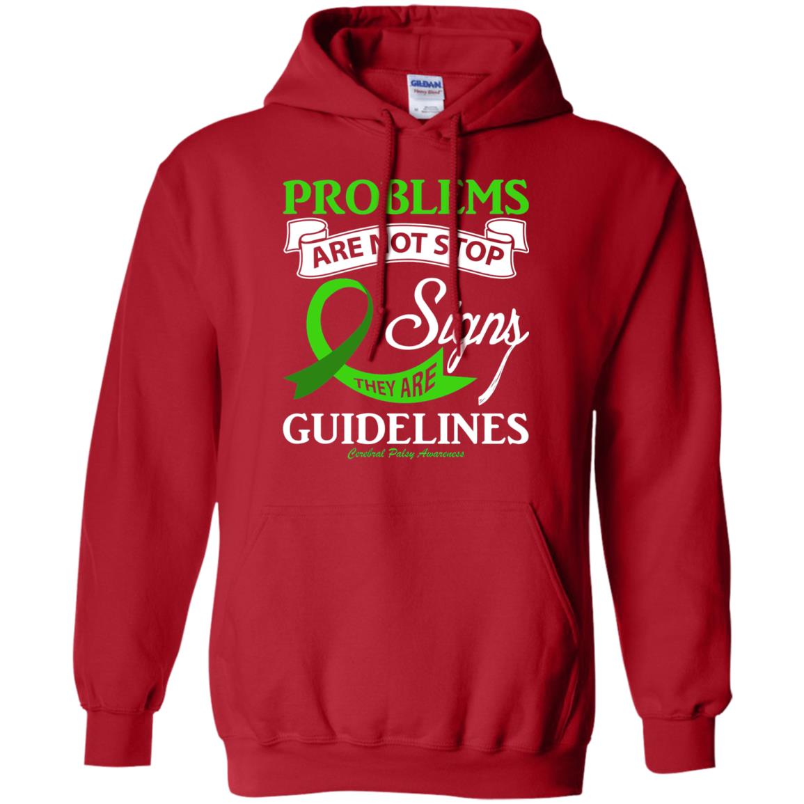 Cerebral Palsy Awareness They Are Guidelines Shirt Red