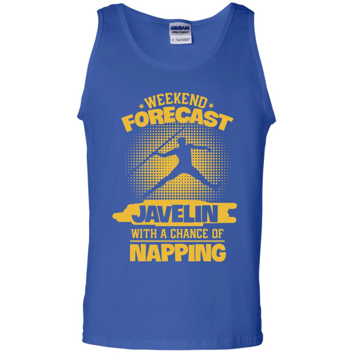 Weekend Forecast Javelin With A Chance Of Napping Shirt Royal