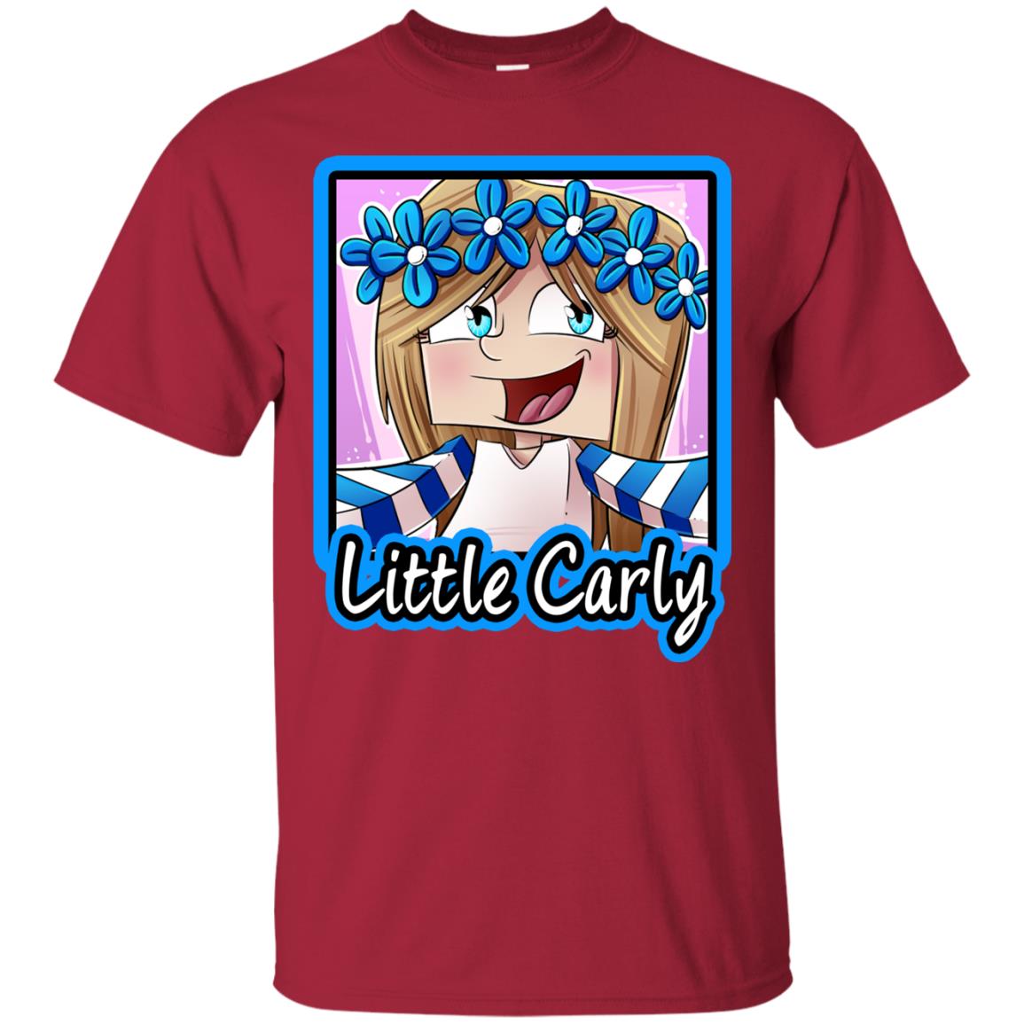 Little Carly Minecraft Little Club Adventures Shirt Cardinal
