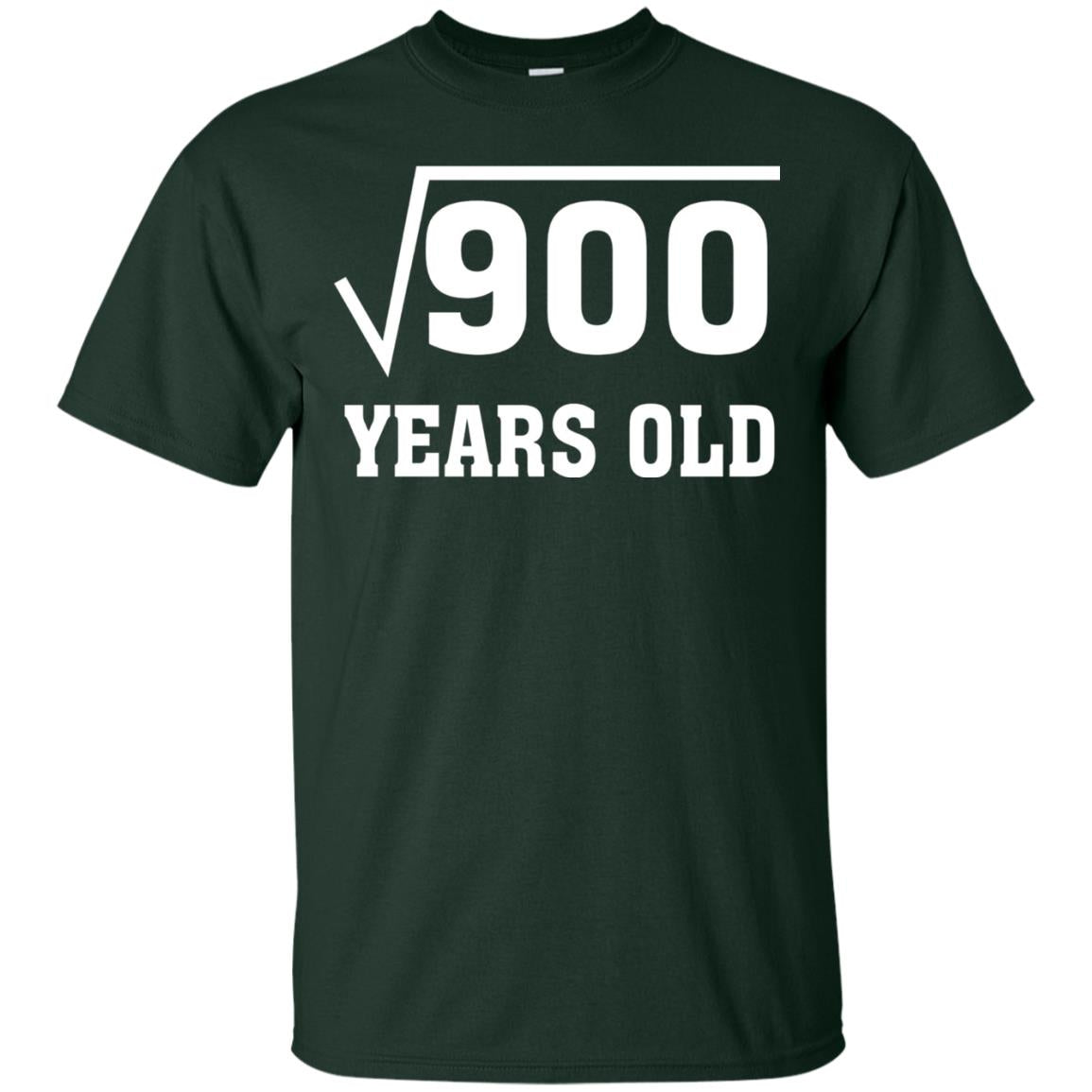 Square Root Of 900 Funny 30 Years Old T-shirt 30th Birthday Forest