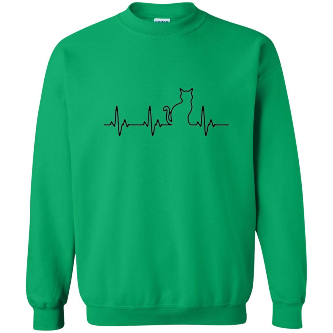 Cat Lover T-shirt Cute Cat Best Friend Forever Irish Green