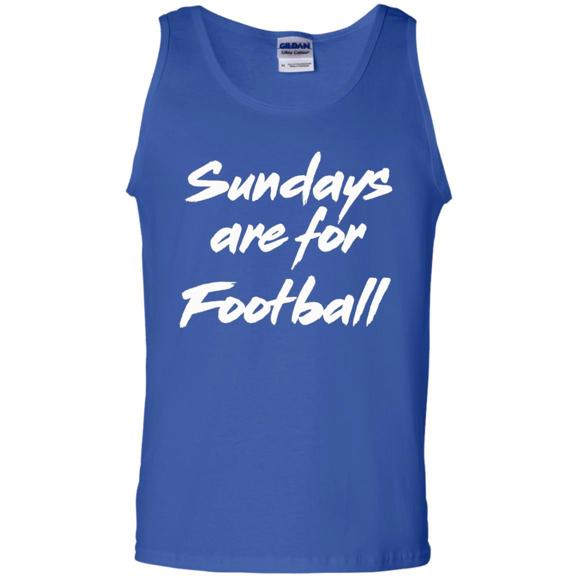 Football Lover T-shirt Sundays Are For Football Royal