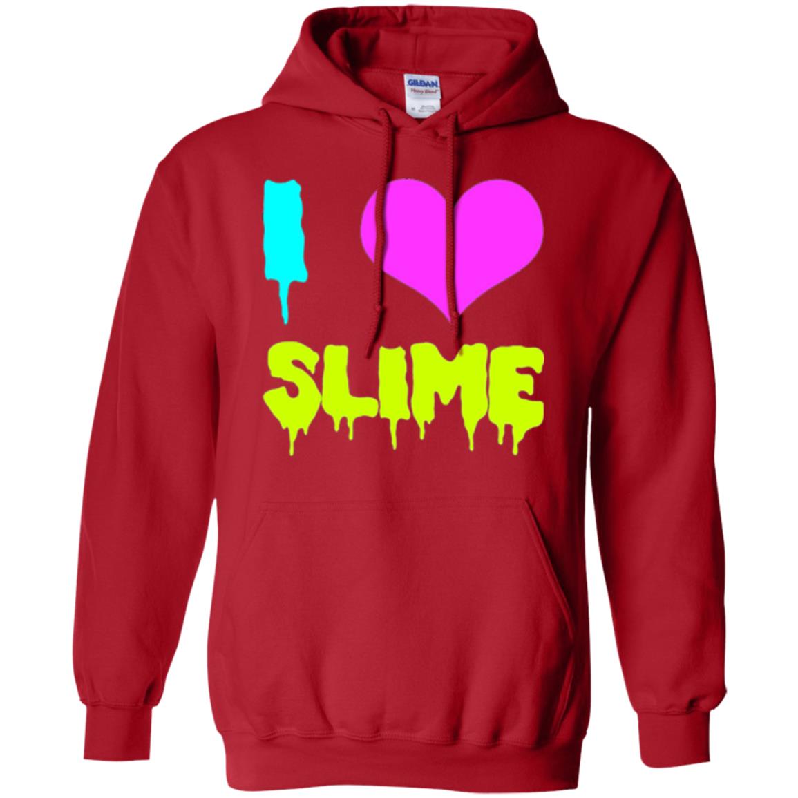 I Love Slime T-shirt Red
