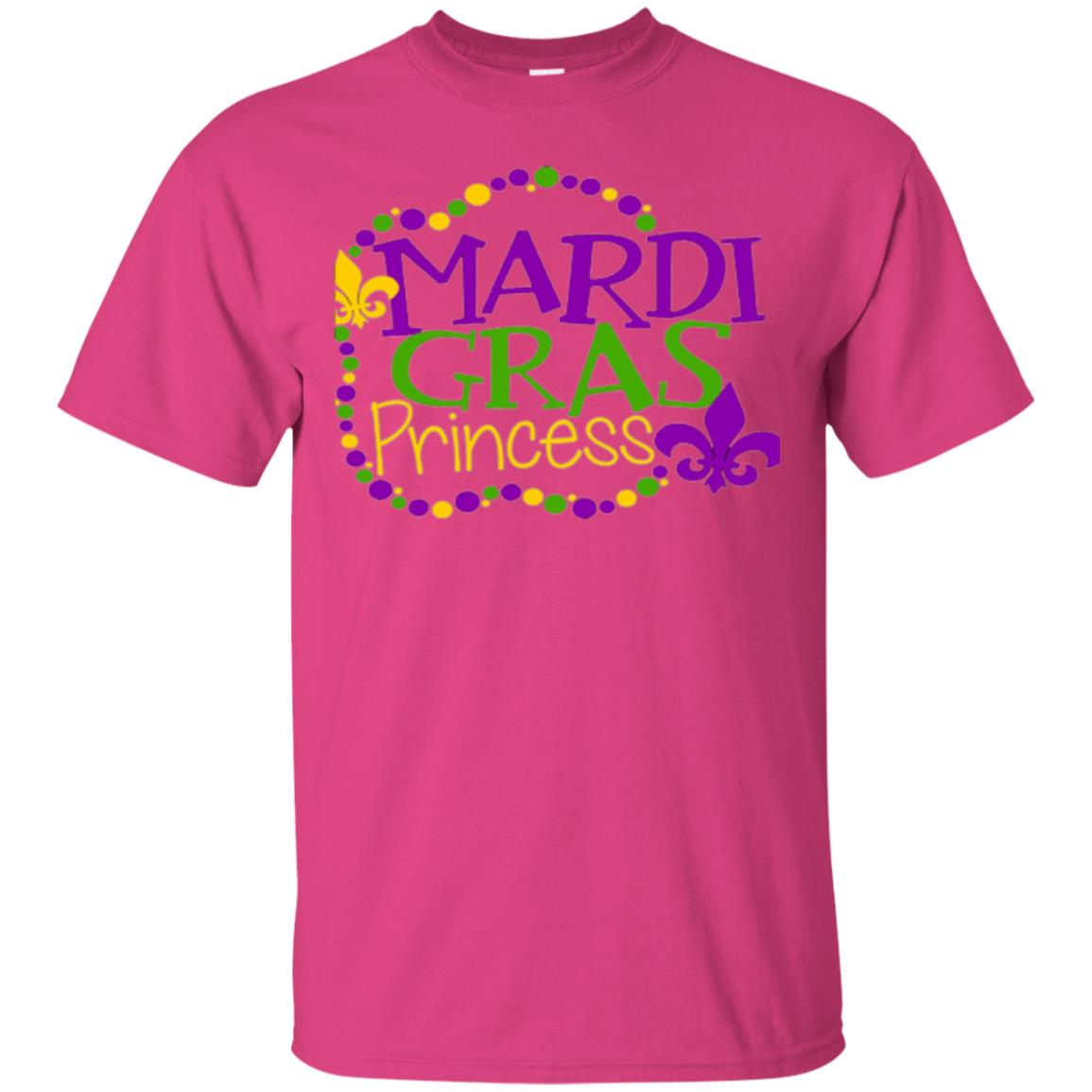 Mardi Gras Princess T-shirt Heliconia