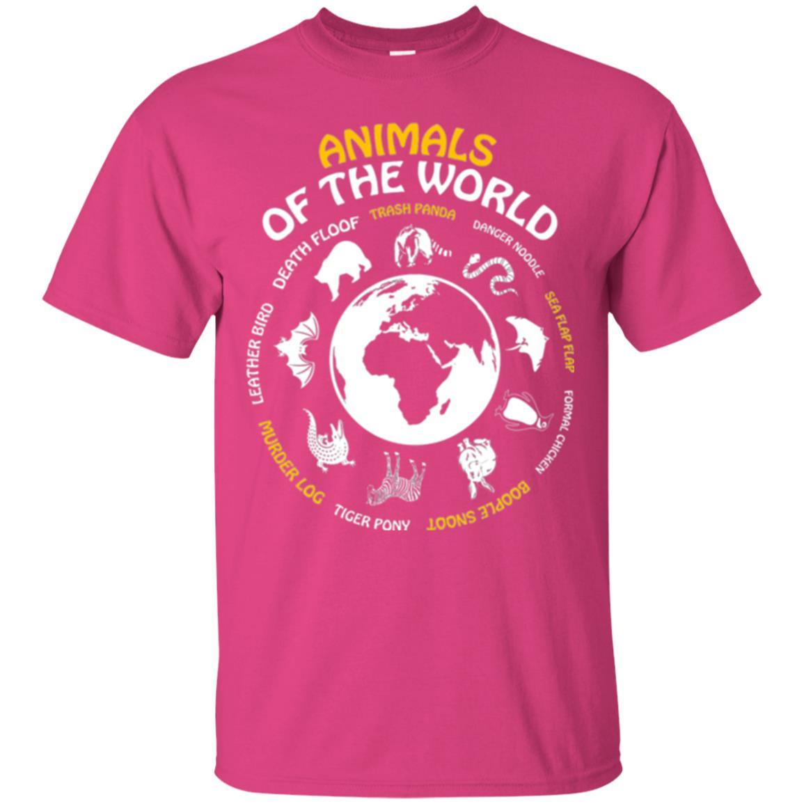 Animals Of The World T-shirt Heliconia