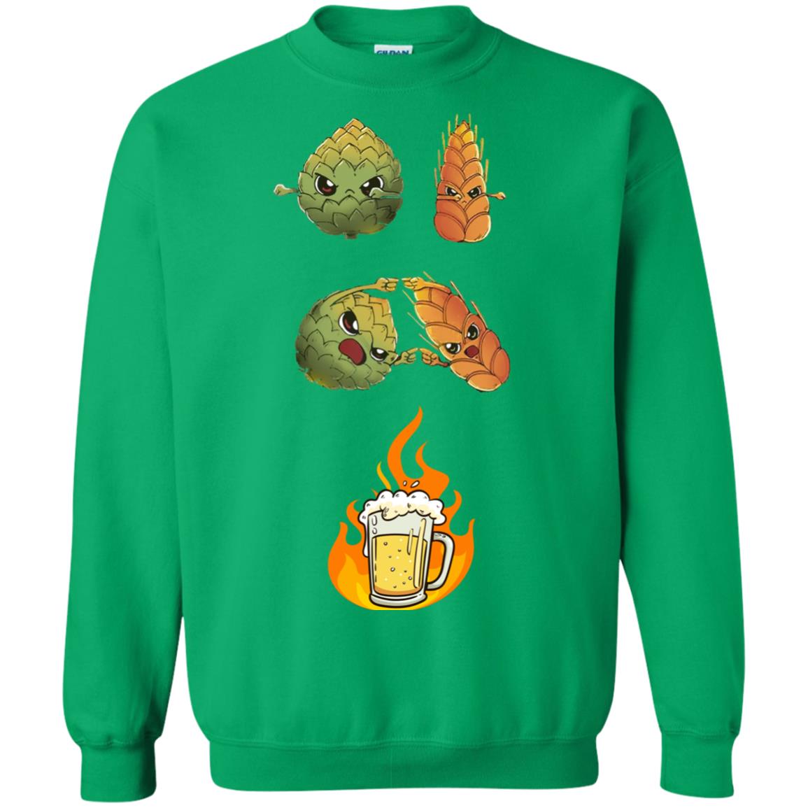 Beer Lover T-shirt Beer Fusion Irish Green