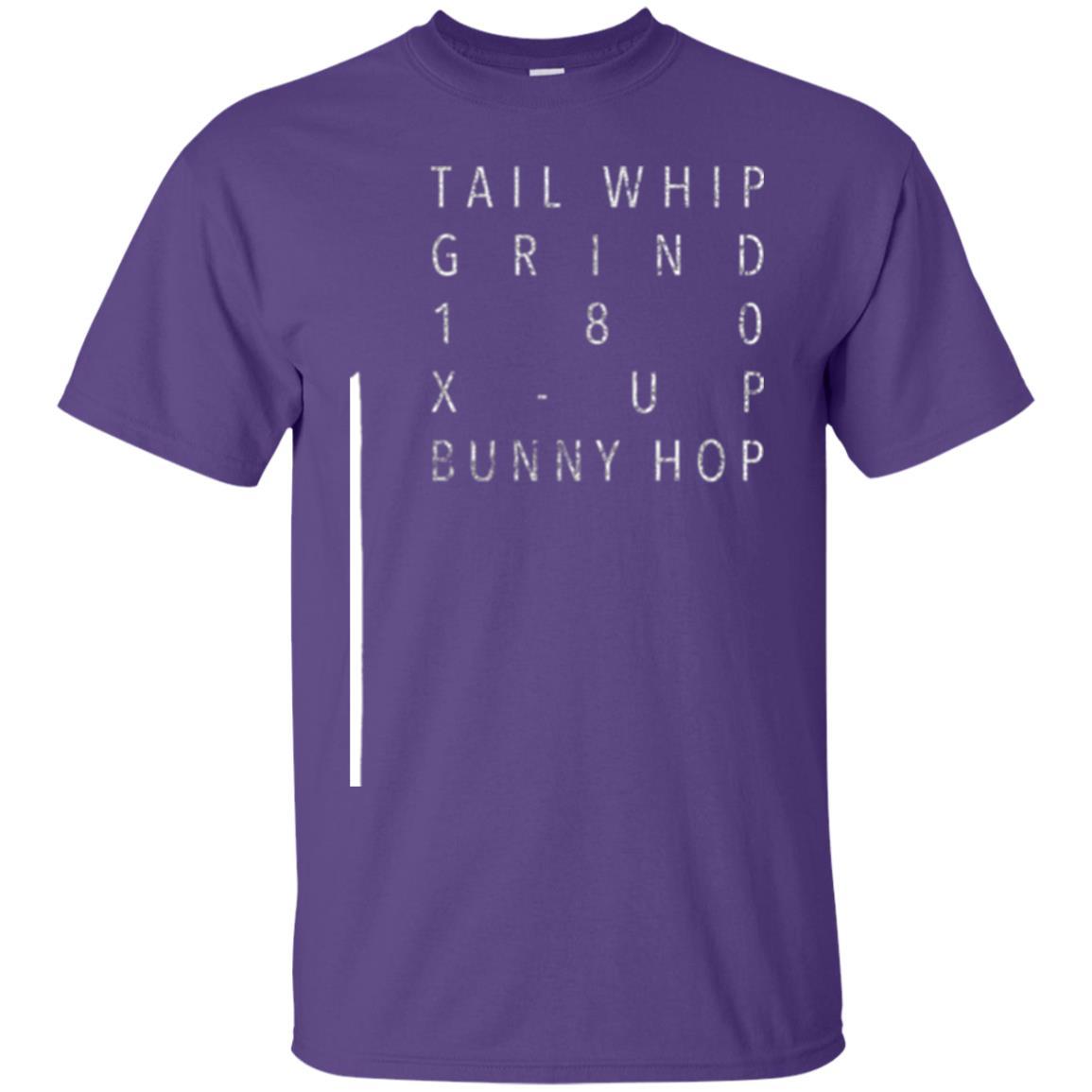 Scooter Tricks T-shirt Tail Whip Grind 180 X-up Bunny Hop Purple