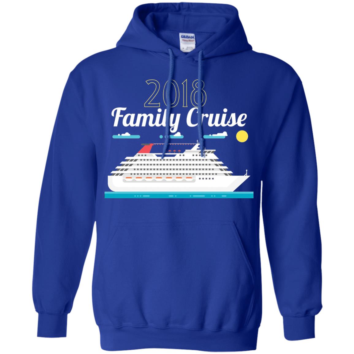2018 Family Cruise Cruise Vacation T-shirt Royal
