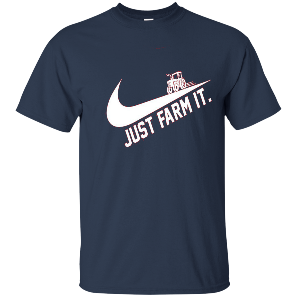 Just Farm It T-shirt Navy