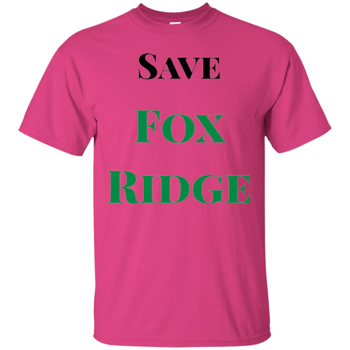 Elementary T-shirt Keep Calm And Save Fox Ridge Heliconia