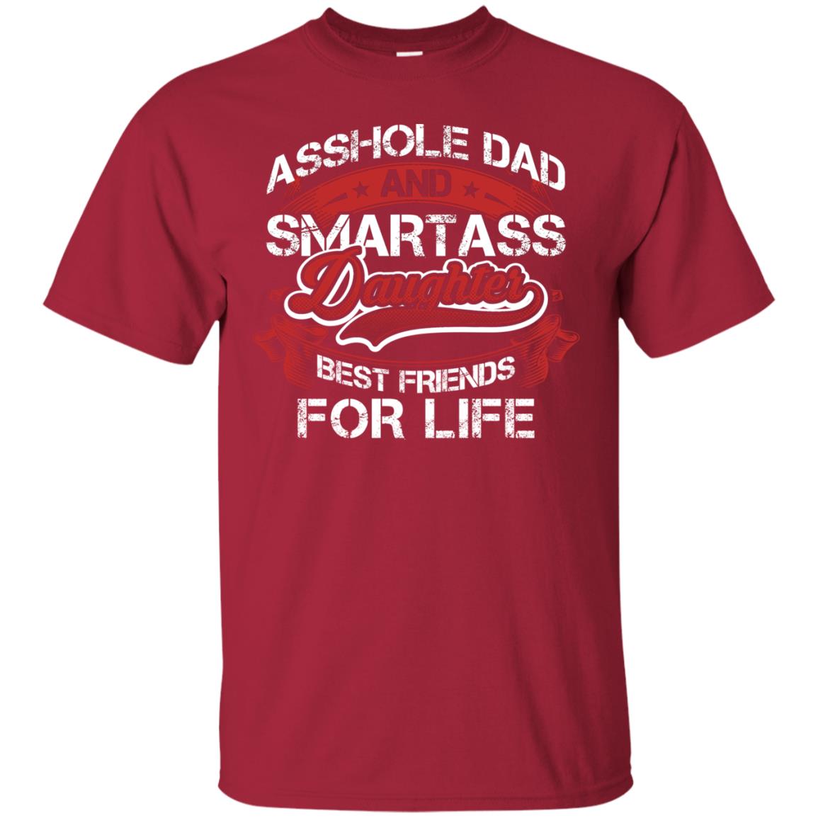 Dad And Daughter Best Friends For Life Cool Shirt For Daddy And Daughter Cardinal