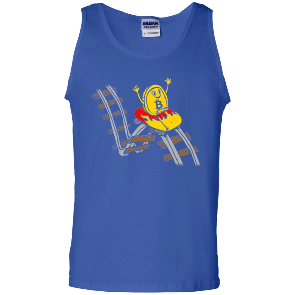 Bitcoin Rollercoaster T-shirt Royal