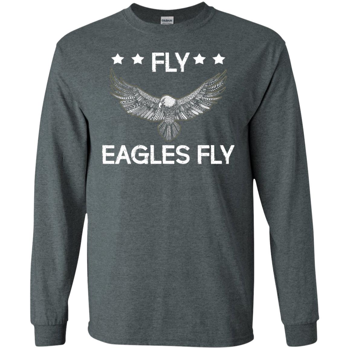 Flying Eagles Fly T-shirt Dark Heather