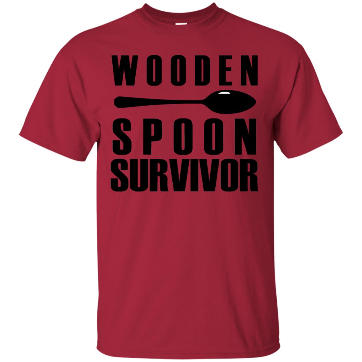 Wooden Spoons Survivor Shirt Cardinal