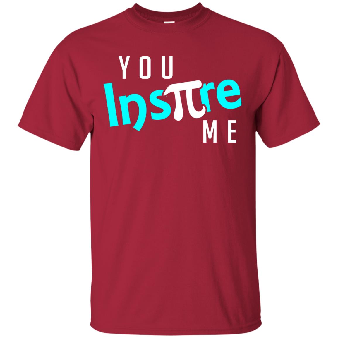 You Inspire Me Cool Pi Shirt For Pi Day Cardinal