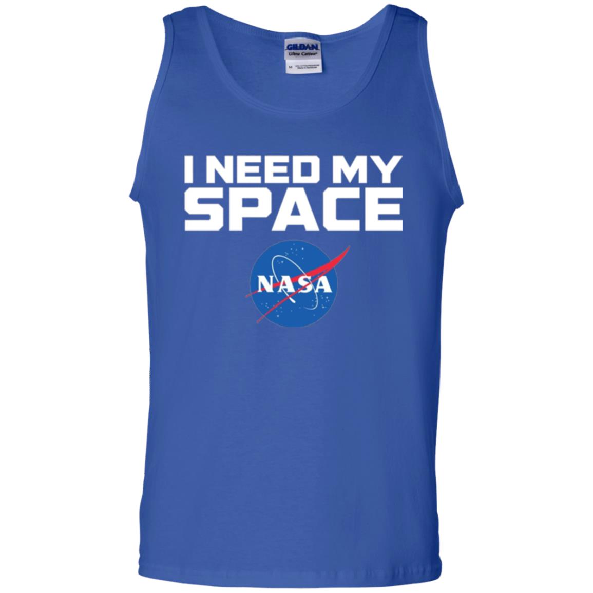 Nasa Logo T-shirt I Need My Space Royal
