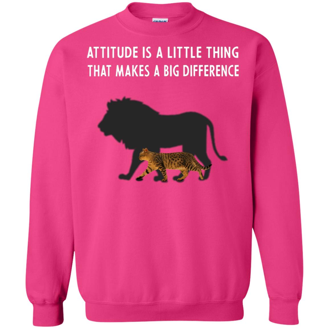 Attitude Is Little Thing That Make A Big Difference Best Quote Shirt Heliconia