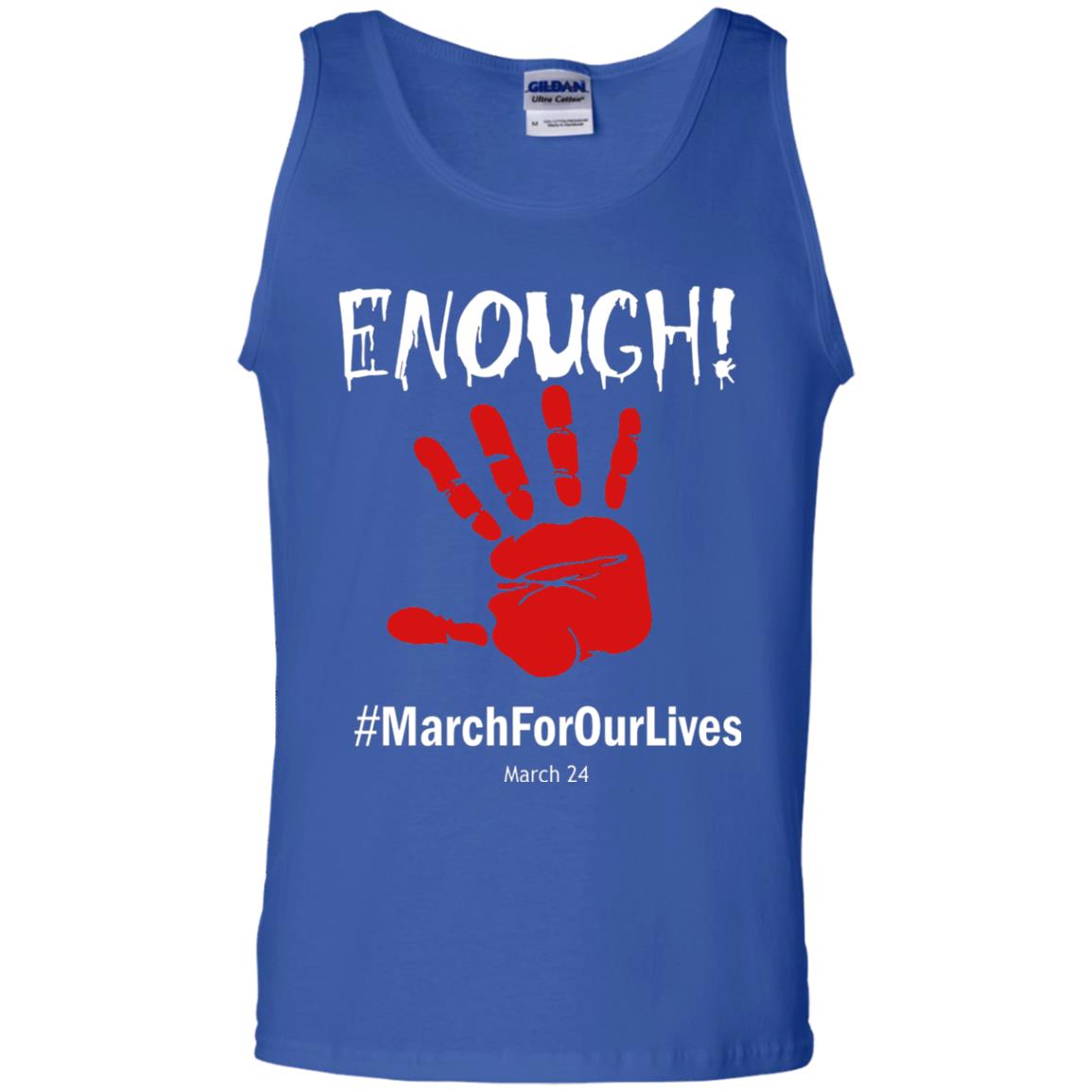 Enough March For Our Lives March 24 Gun Control T-shirt Royal