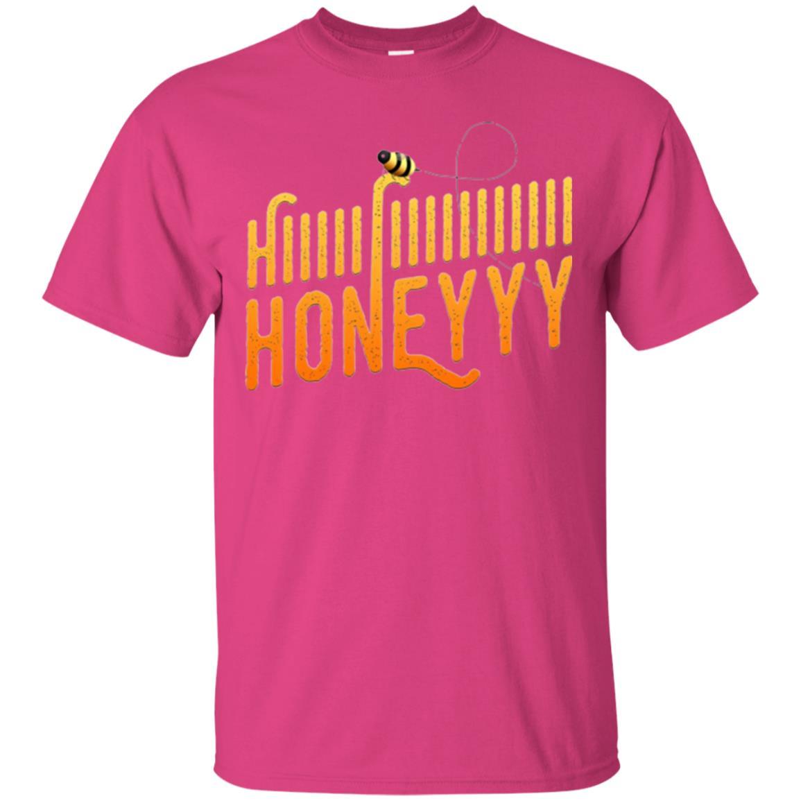 Bee T-shirt Hi Honey T-shirt Heliconia