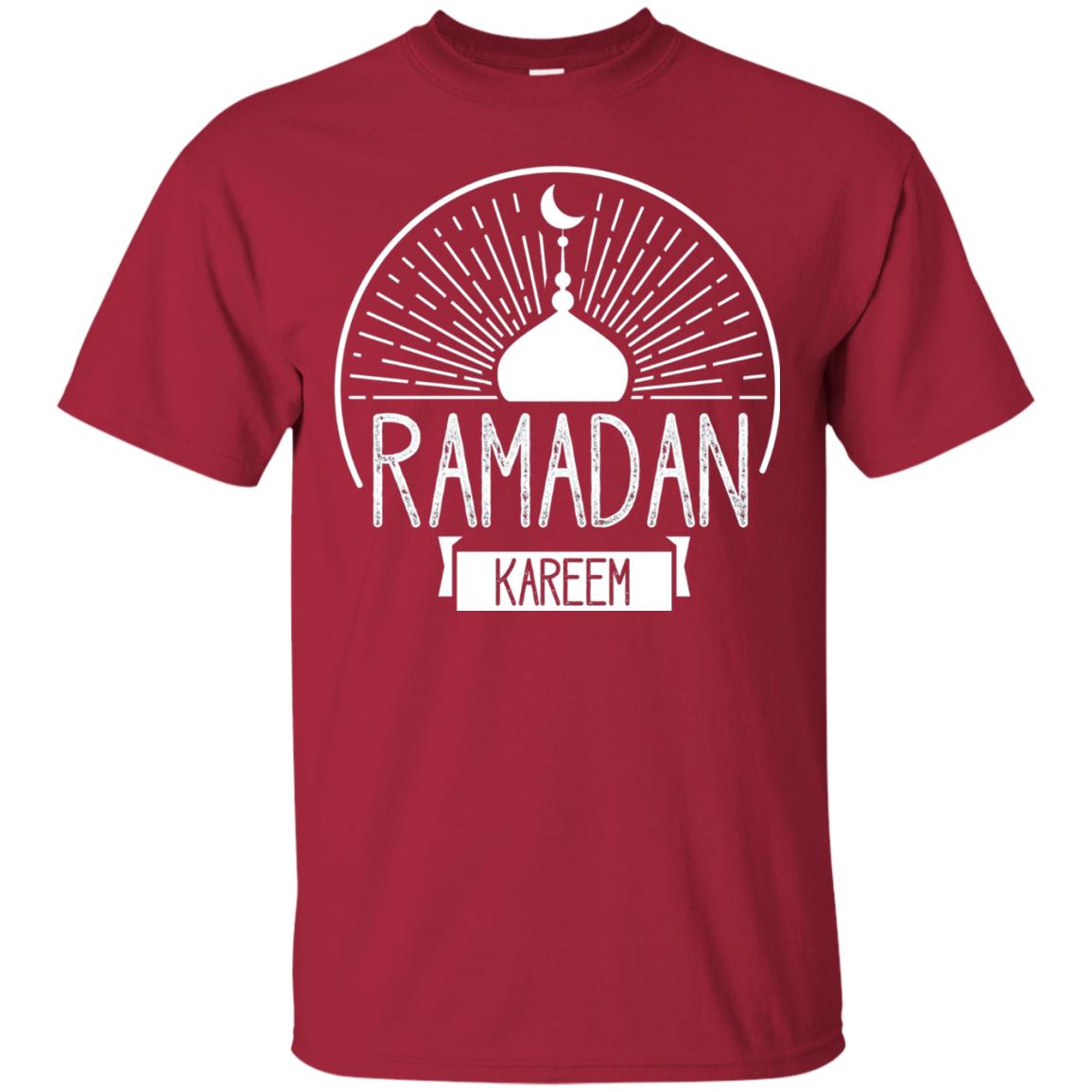 Ramadan Kareem Simplistic Beautiful T-shirt Cardinal