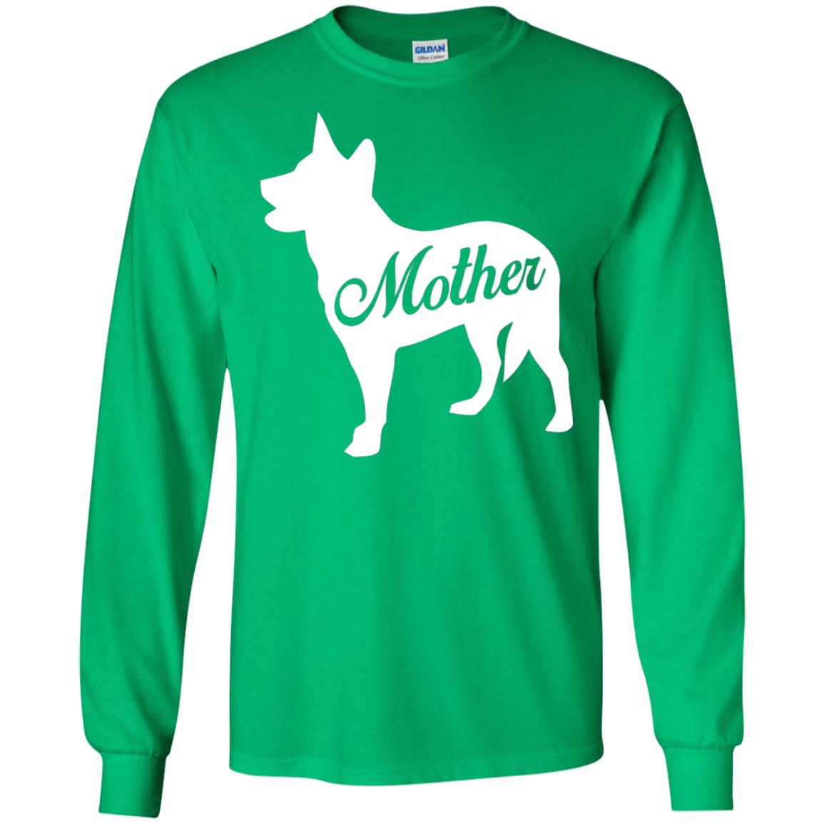 American Cattle Dog Mom T-shirt Irish Green