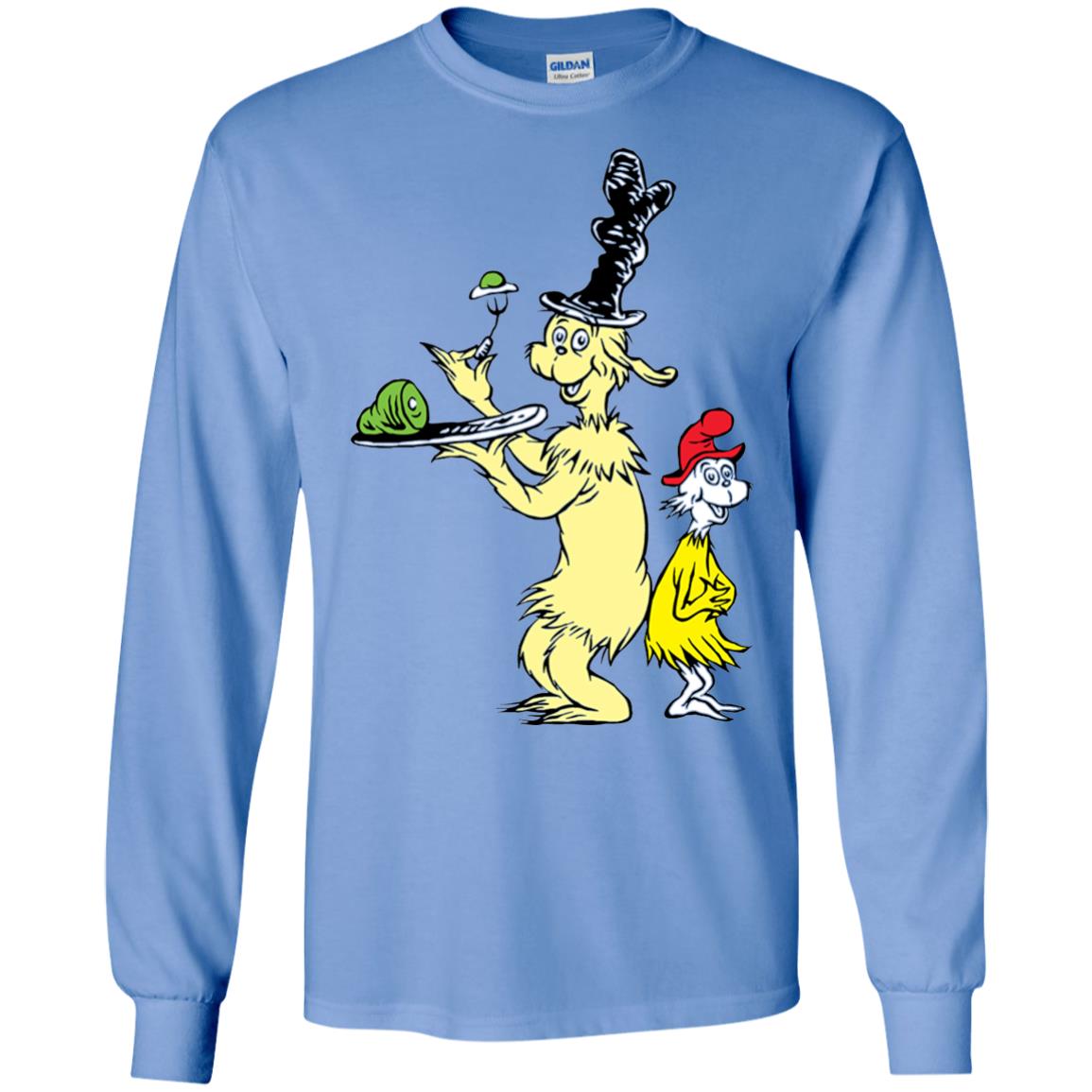 Dr. Seuss I Like Green Eggs And Ham T-shirt Carolina Blue