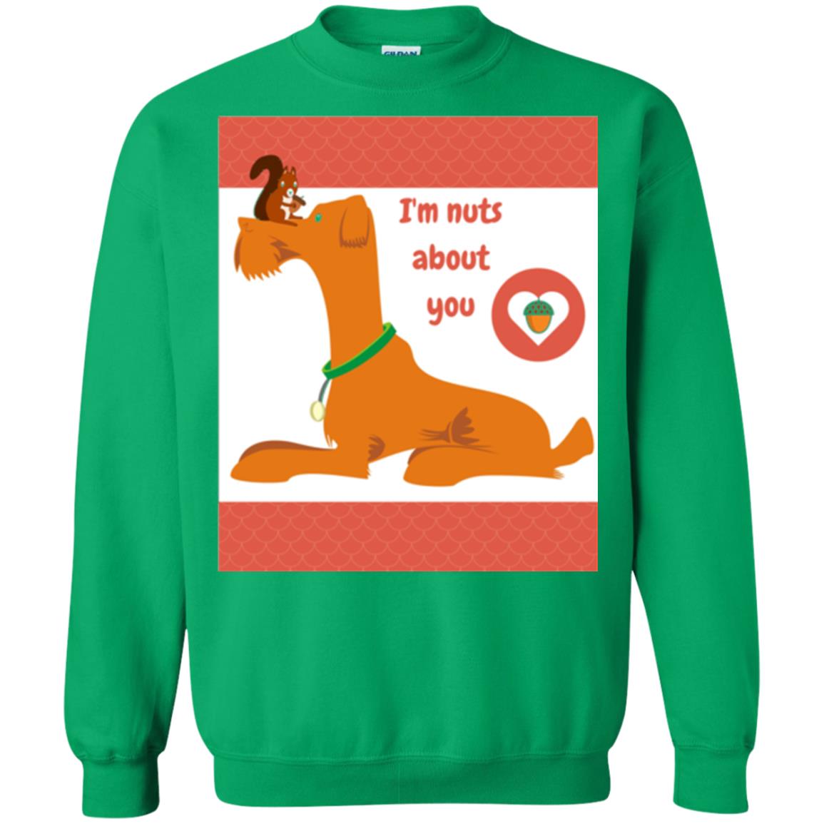 I_m Nuts About You T-shirt Irish Green