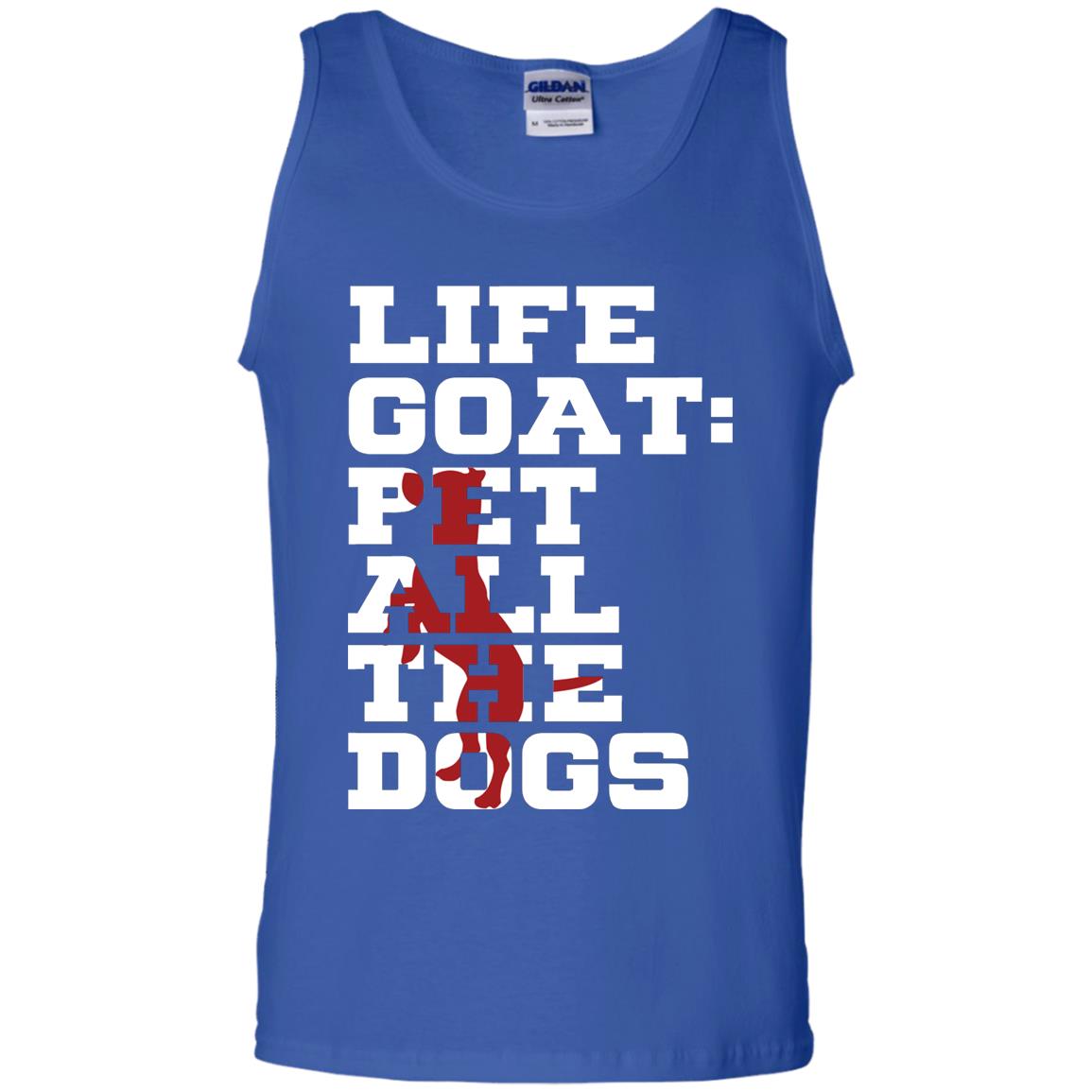 Life Goal Pet All The Dogs Shirt For Dogs Lover Royal