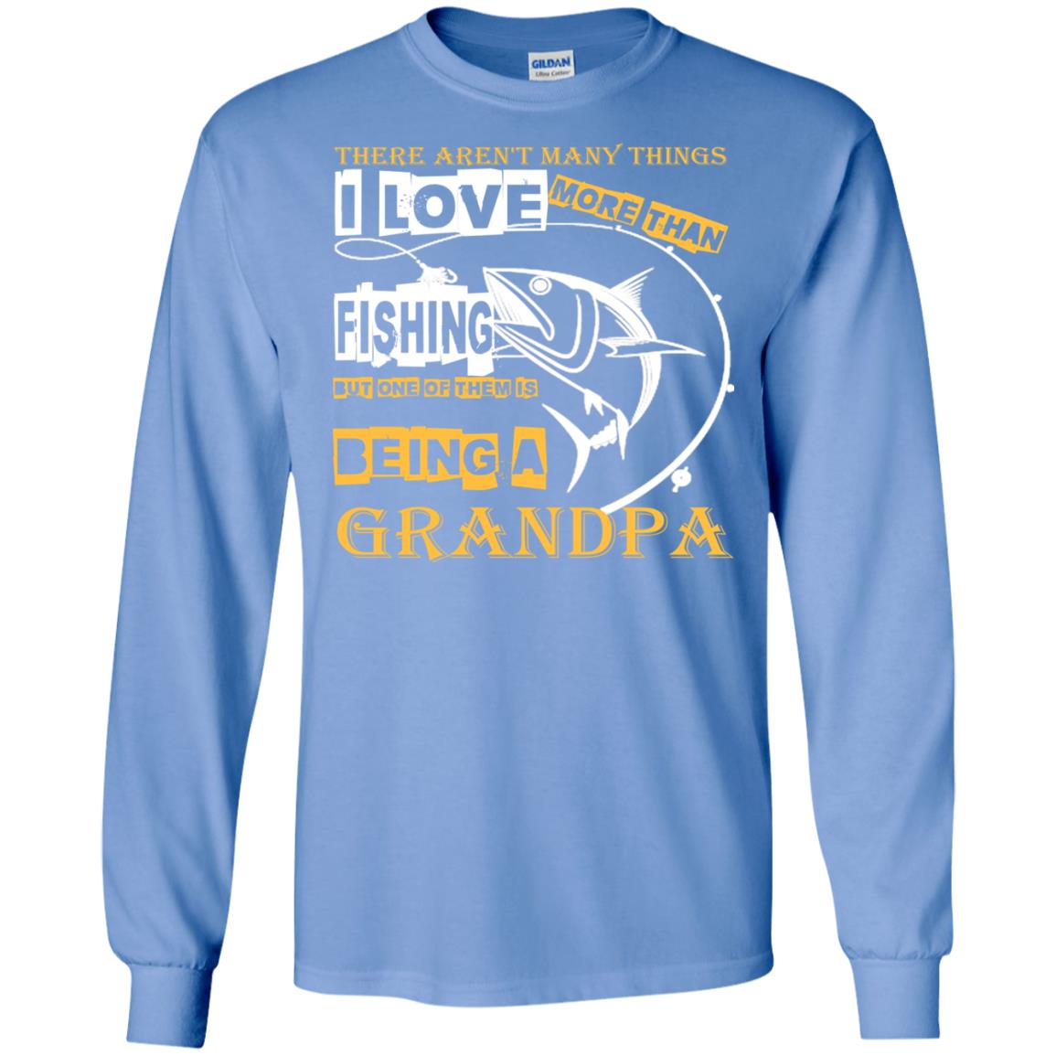 But One Of Them Is Being A Grandpa Papa T-shirt Carolina Blue