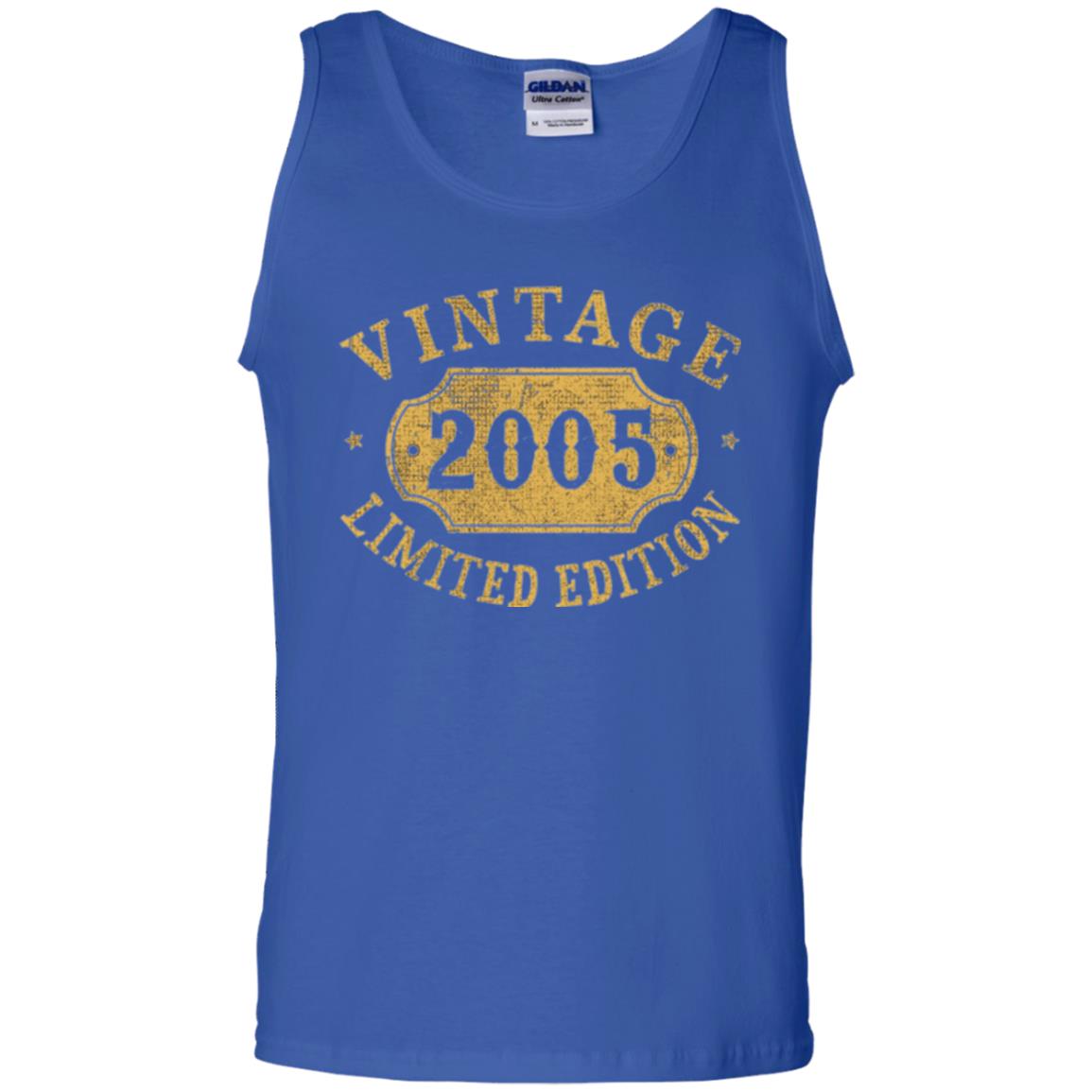 Brithday T-shirt Vintage 2005 Limited Edition Royal