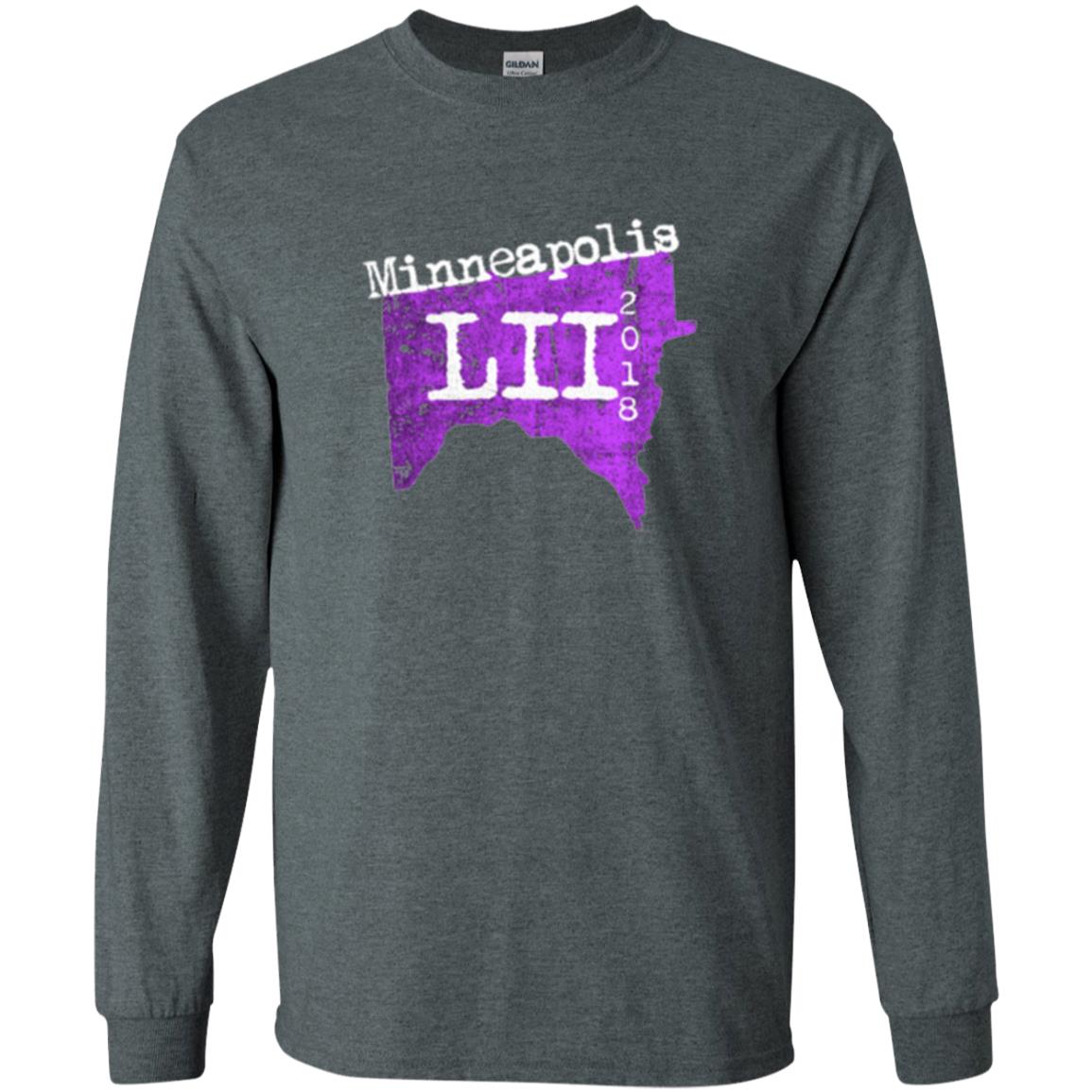 Football Lover T-shirt Minneapolis Minnesota 2018 T-shirt Dark Heather