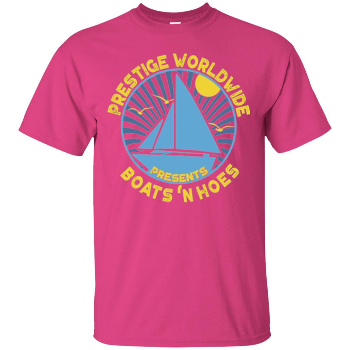 Sailing T-shirt Prestige Worldwide Presents Boats_n Hoes Heliconia
