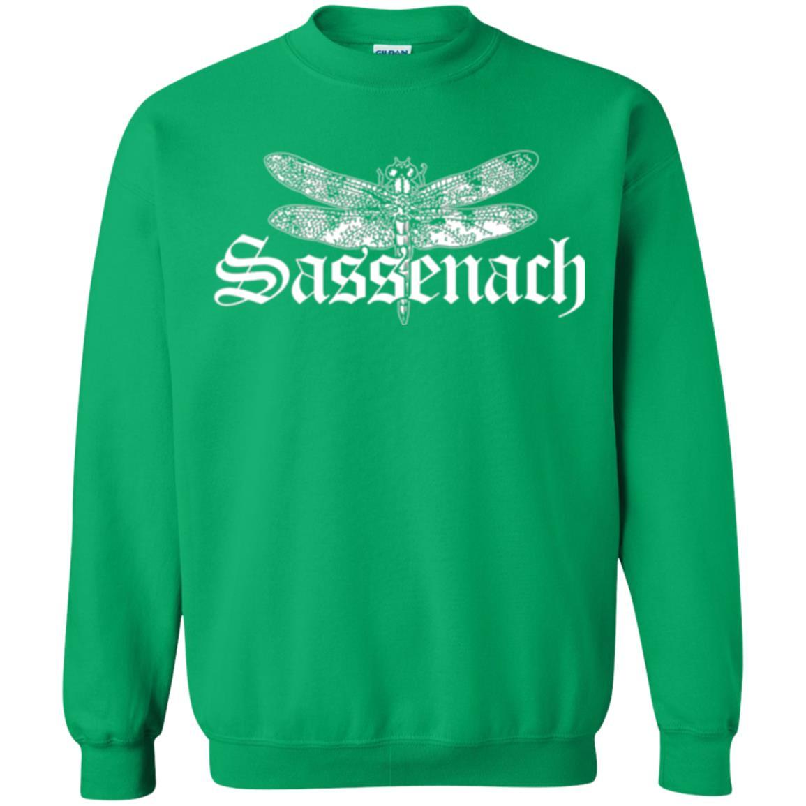 Outlander T-shirt Dragonfly Sassenach T-shirt Irish Green